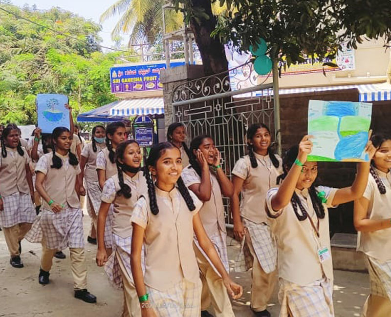 Best high school in RR Nagar