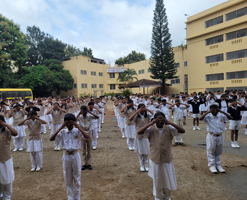 Best infrastructure school in RR Nagar